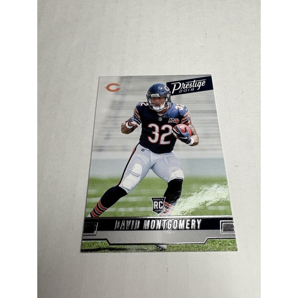 2019 Panini Prestige David Montgomery Rookie Card RC #237 Chicago Bears Lions